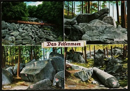 Felsenmeer / Römersteine Im Odenwald  -  Auf Dem Felsberg  -  Riesensäule  -  Mehrbild-Ansichtskarte Ca.1975   (11159) - Odenwald