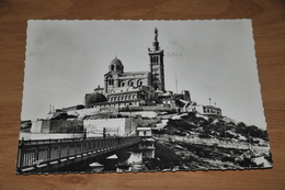 10560-      MARSEILLE, NOTRE DAME DE LA GARDE - 1950 - Notre-Dame De La Garde, Funicolare E Vergine