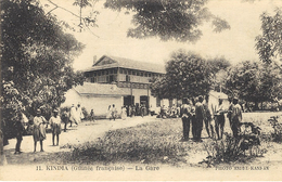 11- KINDIA - La Gare - Photo André Kankan - Guinée Française