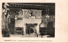 VOUNEUIL - CHATEAU DE CHISTRE, LE GRAND SALON DE RECEPTION DES CHASSES - Vouneuil Sur Vienne