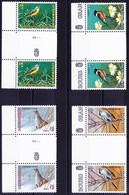 1994 Serie Vögel; Michel Nr. 1353-56**; Serie In Kehrdruck Paaren; Courvoisier Archiv - Variedades & Curiosidades