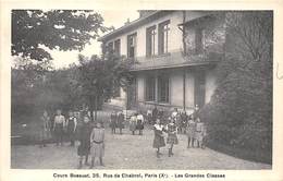 75010-PARIS- 35 RUE DE CHABROL- COURS BOSSUET, LES GRANDES CLASSES - Education, Schools And Universities