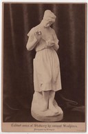 Photo Originale XIXéme Cabinet Series Of Statuary By Eminent Sculptors Motherless By G. Wiener Belgium - Anciennes (Av. 1900)
