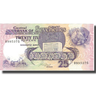 Billet, Seychelles, 25 Rupees, Undated (1989), KM:33, NEUF - Seychellen