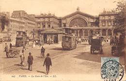 PARIS- LA GARE DE L'EST - Métro Parisien, Gares