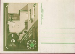 Espéranto Carte Postale Neuve De Pologne Pour Le 75ème Anniversaire De La Espéranto-Movado" - Esperanto