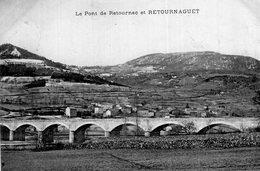 S2206 Cpa 43 Le Pont De Retournac Et Retournaguet - Retournac