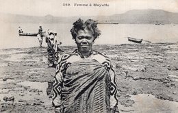 S2220 Cpa Mayotte - Femme à Mayotte - Mayotte