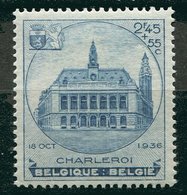 Belgique ** N° 437  - Exposition De Charleroi - 1929-1941 Groot Montenez