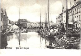 Carte Postale Ancienne De BRUXELLES - Quai Aux Briques - Maritiem