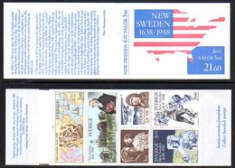 SWEDEN 1988 New Sweden Booklet MNH / **.  Michel MH129 - 1981-..