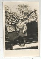 Cp, Automobile ,  Enfant, Vierge - Voitures De Tourisme