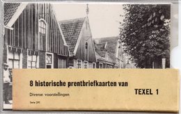 1 Lot 8 Cartes Pays Bas Texel Historische Prentbriefkaarten Van - Texel