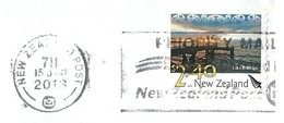NEW ZEALAND To Brazil Cover Sent In 2013 - Ocean Sunset (GN 0189) - Cartas & Documentos