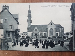 Carantec.danses Sur La Place De L'église.édition ND 1617 - Carantec