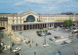 Peugeot 403,404,Citroen 2 CV,DS,Ami,Renault,Simca...Paris,Bahnhof/Gare De L'est, Ungelaufen - Turismo
