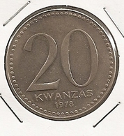 ANGOLE 20 KWANZAS 1978 RARE E RARE ETAT 2 - Angola