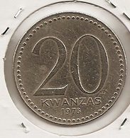 ANGOLA 20 KWANZAS 1978 RARE 4 - Angola