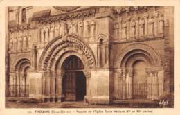 79 - THOUARS - Façade De L'Eglise Saint-Médard (XIe Et XIIe Siècles) - Thouars