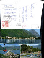 619774,Mehrbild Ak Melide Lago Di Lugano Funivia Melide Carona Lido - Carona 