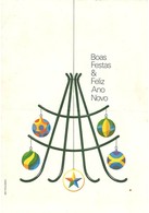 Brazil 1976 Social Aerogram Prepaid Stationery Christmas - Unused (GN 0219) - Ganzsachen