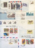 South Africa 1980‘s-2000‘s 13 Covers, Mix Of Stamps & Postmarks - Cartas & Documentos