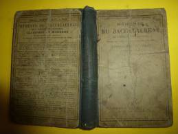 Année 1896  MEMENTO Du BACCALAUREAT  Partie Scientifique - 18 Ans Et Plus