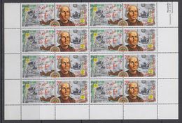 Europa Cept 1992 Bulgaria 2v Bl Of 8 ** Mnh (F7864B) - 1992