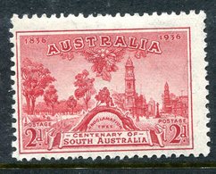 Australia 1936 Centenary Of South Australia - 2d Carmine HM (SG 161) - Ungebraucht