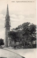 Cpa église De Plonévez Porzay - Plonévez-Porzay