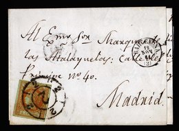 A6221) Spanien Spain Brief 1861 N. Madrid - Lettres & Documents