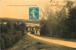 60 - GRANDVILLIERS - La Vallée De Taussacq En 1908 (toilée Couleur) - Grandvilliers
