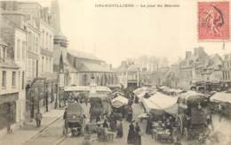 60 - GRANDVILLIERS - Le Jour Du Marché En 1906 - Grandvilliers