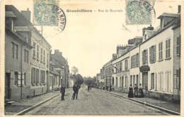 60 - GRANDVILLIERS - Rue De Beauvais En 1906 - Grandvilliers