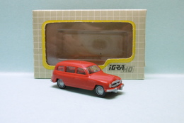 Igra - SKODA 1200 BREAK FAMILIAL 1952 Rouge Voiture Neuf 0005 NBO HO 1/87 - Véhicules Routiers