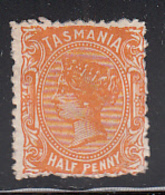 Tasmania 1889-96 Unused Sc 66 1/2p Victoria - Ungebraucht