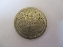 Netherlands: 25 Cents 1914 - 25 Cent