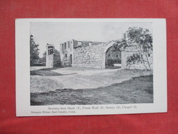 Seventy Foot Shaft   Wall, Sentry  Chapel    Newgate Prison          East Granby Conn.      Ref 3430 - Presidio & Presidiarios