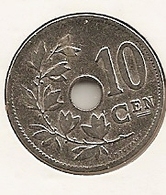 BELGIQUE BELGIUM  10 CENTIMES 1903  RARE 32 - 10 Cent