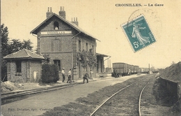 CPA Croisilles La Gare - Croisilles