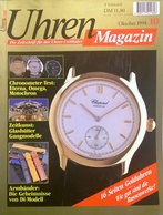 CA126 Uhrenzeitschrift Uhren Magazin, Oktober 1994, Neuwertig - Fashion