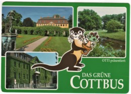 Cottbus - Mehrbildkarte 11   Stadt Der Bundesgartenschau BUGA 1995 - Cottbus