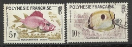 Polynésie N° 18  Et 19  Oblitérés  B/TB    - Gebraucht
