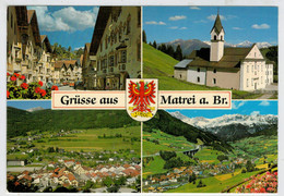 GRUSS  AUS  MATREI  AM   BRENNER         (VIAGGIATA) - Matrei Am Brenner