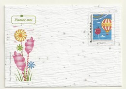 PAP LA LETTRE QUI SE PLANTE !!!   CURIOSITE  2019 - Official Stationery