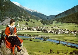 ZERNEZ Frau In Tracht - Zernez