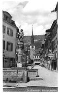 LA NEUVEVILLE → Rue Du Marché, Fotokarte Ca.1950 - La Neuveville