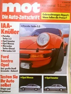 CA132 Autozeitschrift Mot Auto-journal, Nr. 19/1977, Porsche Turbo 3.3, Neuwertig - Auto En Transport