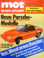 CA133 Autozeitschrift Mot Auto-journal, Nr. 7/1978, Porsche 924 Turbo, 928 Targa, 926 - Auto & Verkehr