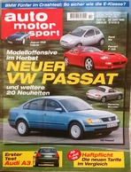 CA149 Autozeitschrift Auto Motor Und Sport, Nr. 14/1996, Ferrari F 133, VW Passat, Porsche Boxster, Neuwertig - Automobili & Trasporti